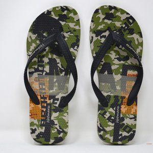 Hotmarzz Men's Flip Flops Patterns and Prints Summer Sandals Beach Slippers
